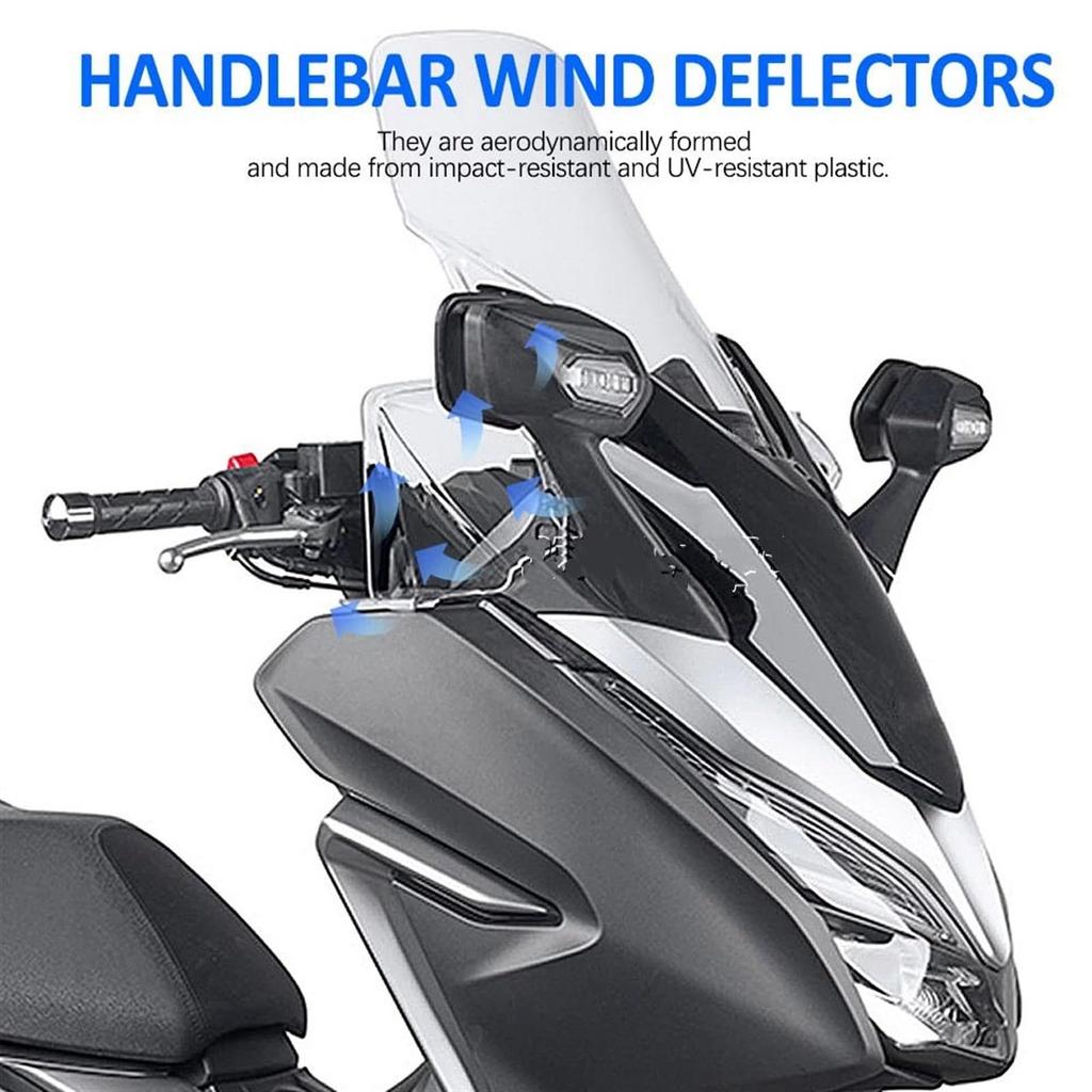 Handguard 2019 2020 2021 2022 Motorcycle Windshield Wind Deflector Windshield Hand Shield Hand Guard