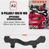 Cycling Disc Brake Calipers Mount Adapter, 140/160/180/203mm Bicycles Brake Adapter Post Mount Calipers Rotor Adapter