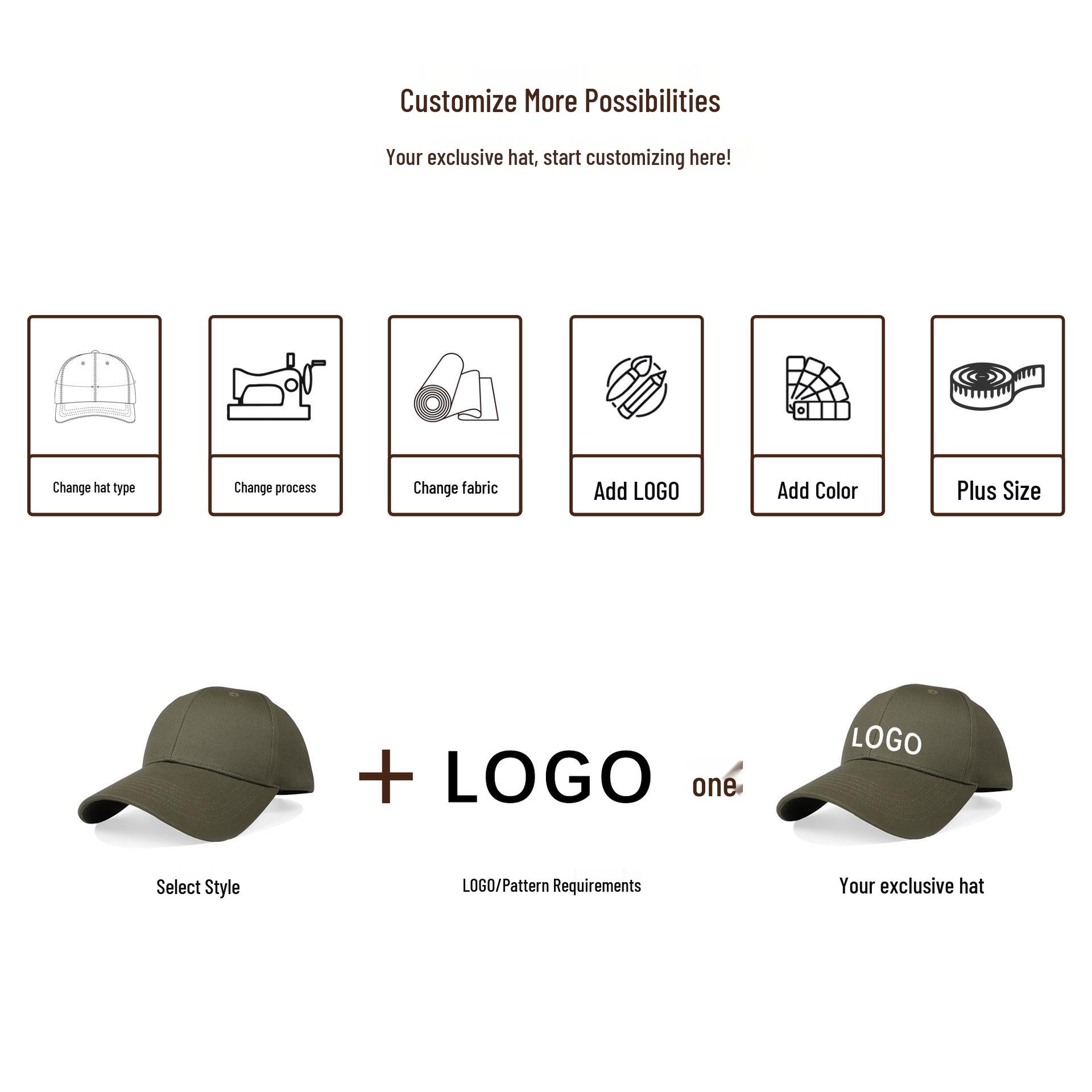 Unisex Japanese Style Distressed Adjustable Cotton Baseball Cap