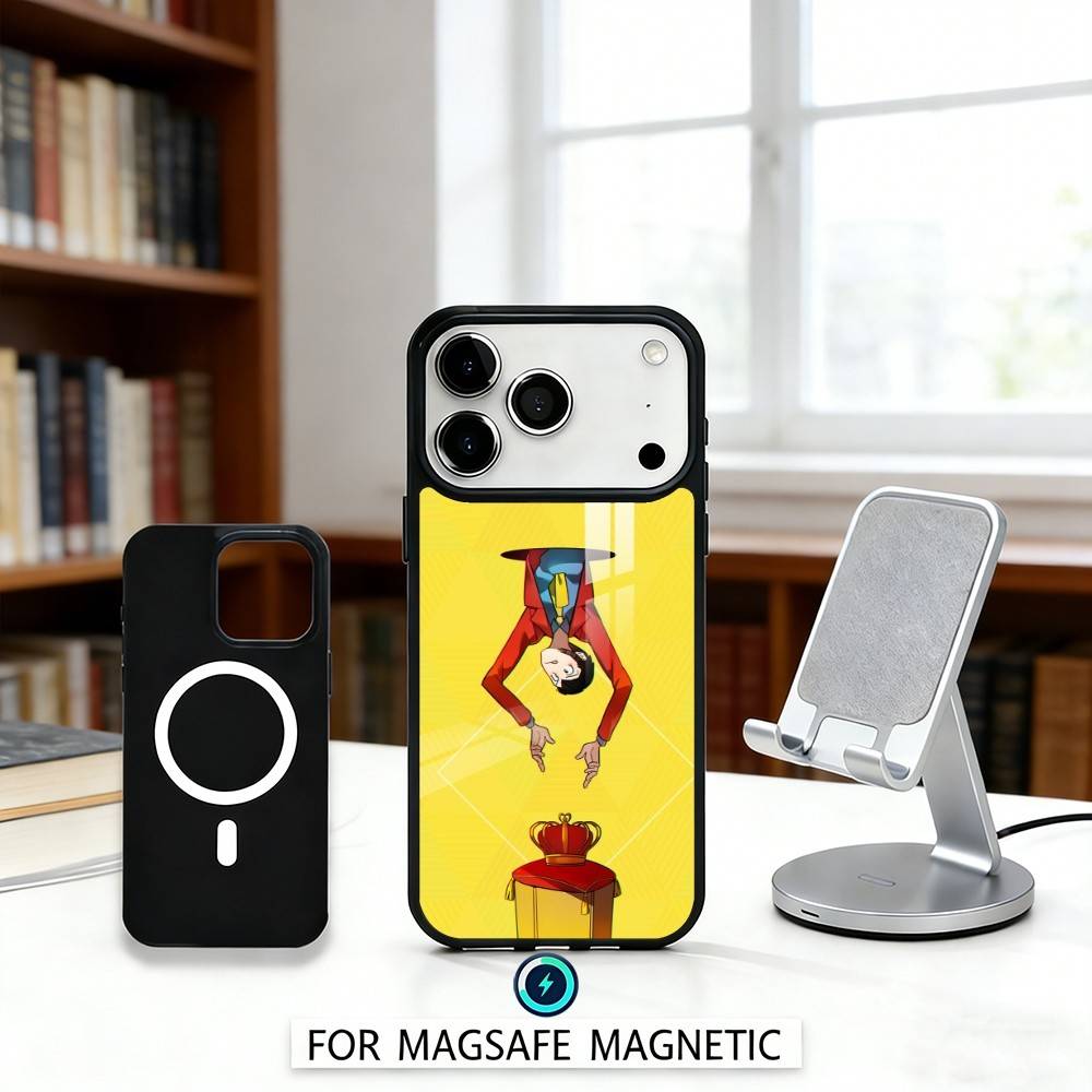L-Lupin Anime T-Third Phone Case For iPhone 17,16,15,14,13,12,Pro,Max For Magsafe Magnetic Wireless Charging
