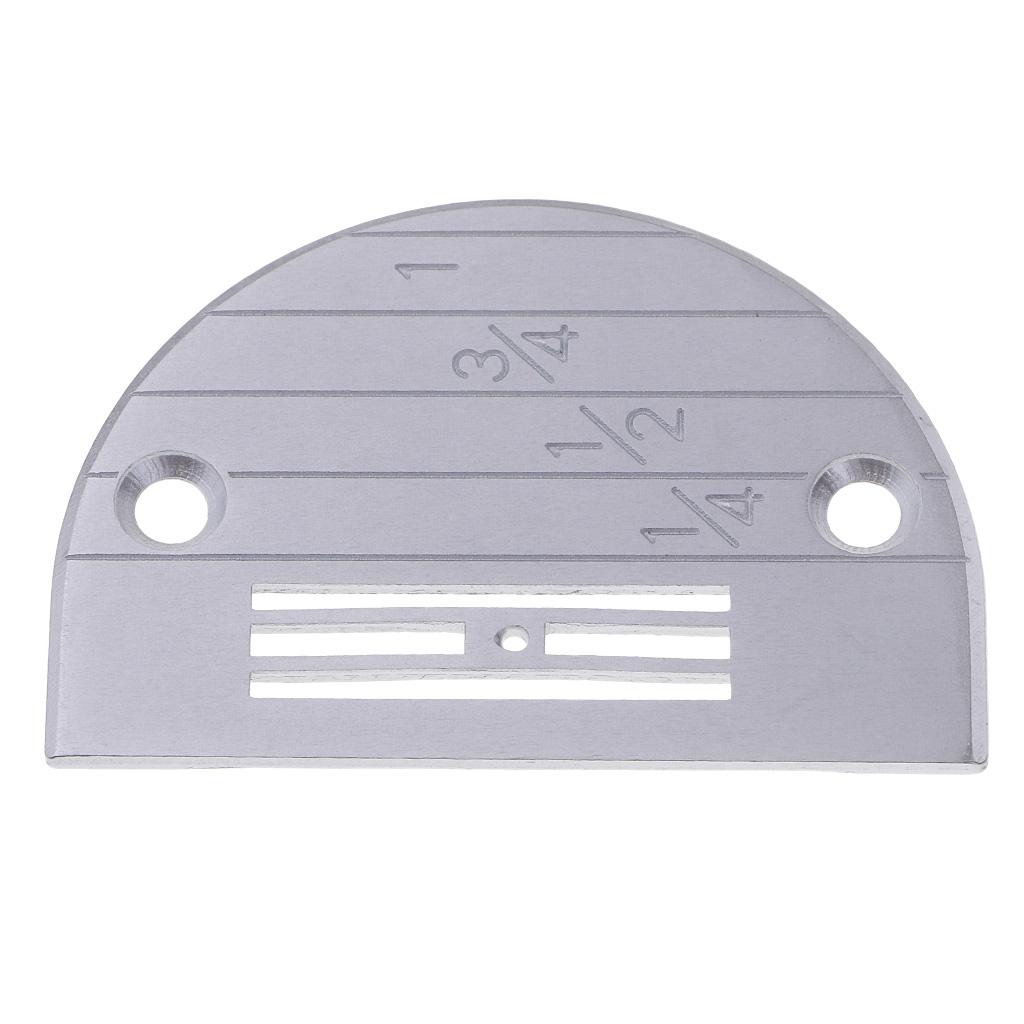 Throat Plate for Flat Lockstitch Industrial Single Machines Steel