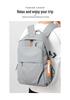 Men's Large Capacity Waterproof Laptop Backpack for Business Travel and Students