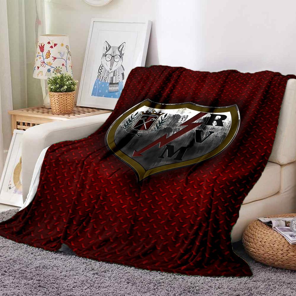 Rayo Vallecano Blanket, High quality Comfortable for All Seasons, Home Decor, Warmth and Comfort