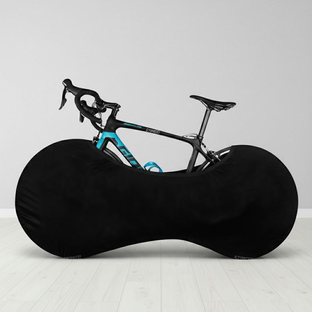 

Водонепроницаемый чехол для горного велосипеда, защита от пыли, полный чехол, эластичная ткань, для аксессуаров для езды на велосипеде в помещении и на улице