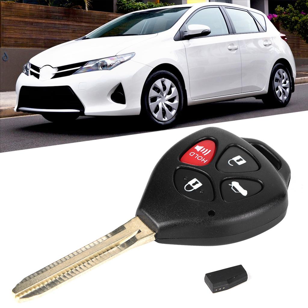 Car Remote Key Fob 4 Buttons GChip GQ429T Fit for Corolla 20102012