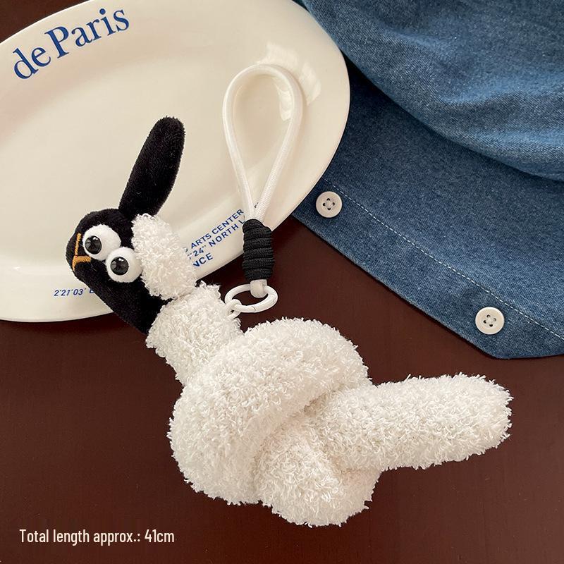 Cartoon Plush Keychains & Girls' Bag Accessories - Small, Versatile Gifts