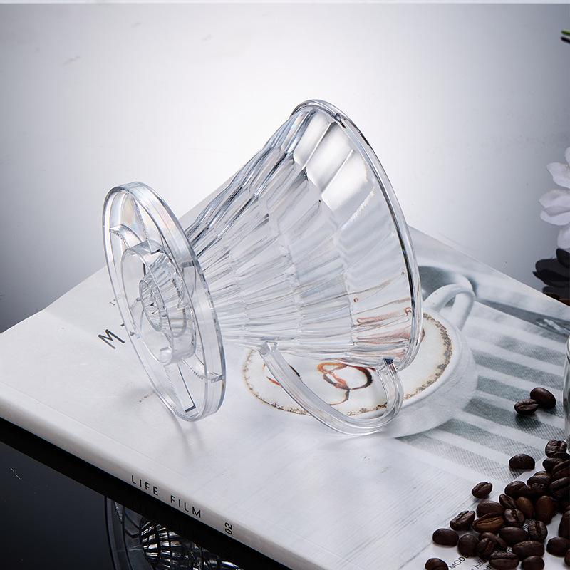 Pour Over Coffee Filter Cup (V60 Compatible) for Home Use