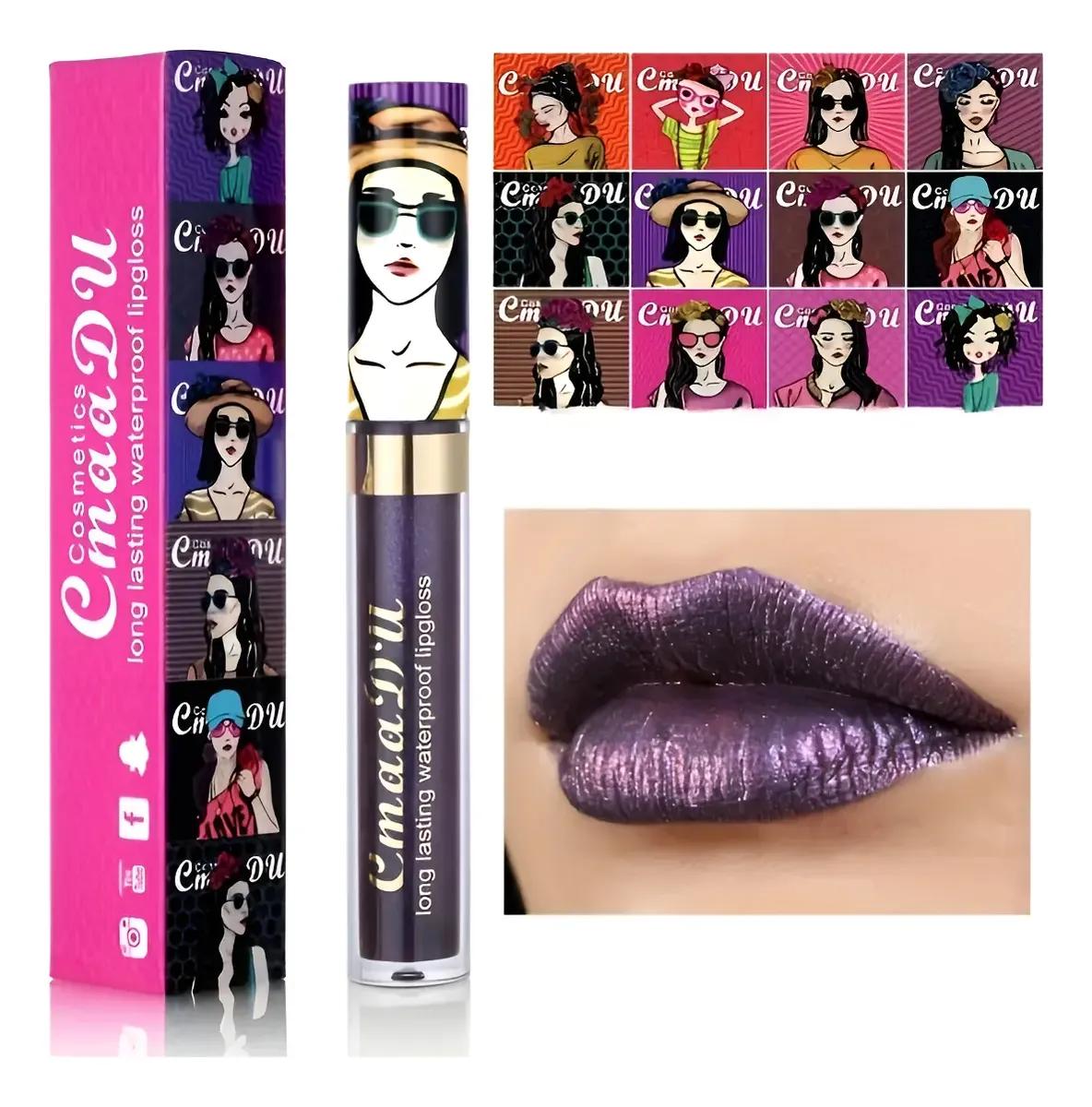 Cmaadu Lip Gloss 1 PC Long Lasting Non-transfer