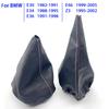 HQ Car Shift Gear Stick Dust-proof Cover for BMW E30 E36 E34 E46 Z3 Manual Models Handbrake Handle Faux Leather Cover