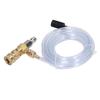 Chemical Injector Brass Stainless Adjustable Downstream Injector with 9.8ft Tube for Pressure Washer 5000PSI