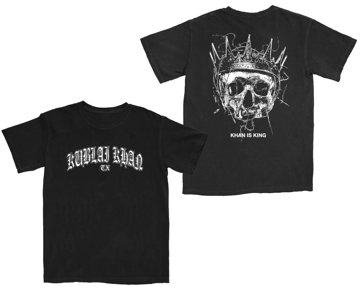 Kublai Khan TX Shirt Khan Is King T-shirt Short Sleeve Unisex, Gift for Fan S