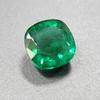 Certified Natural Zambian Green Emerald 9.75 Ct Cushion Cut Loose Gemstone