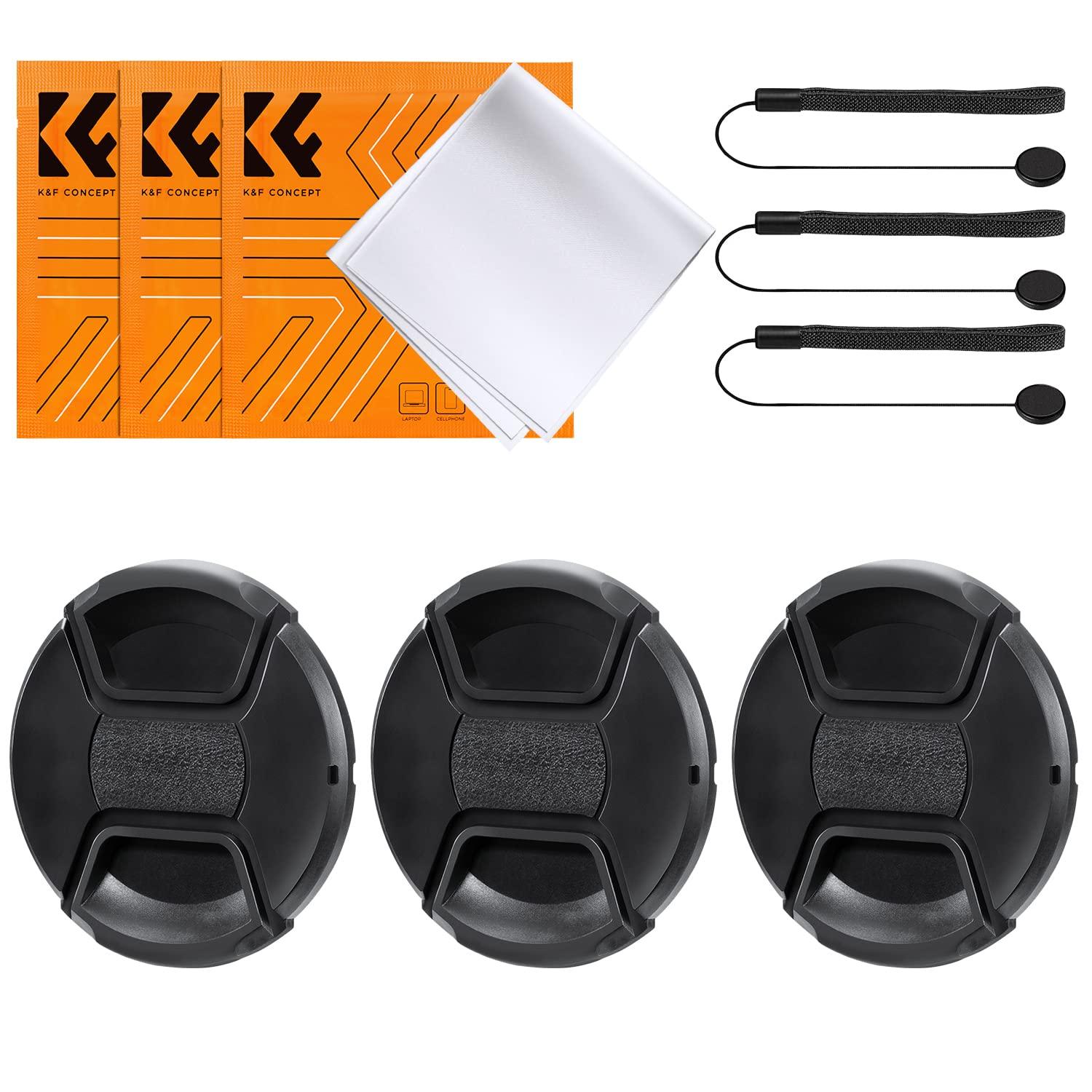 

Concept 72mm Lens Cap set Lens cap cleaning cloth string Lens protection cap Inner type K&F 9-piece + + anti-loss One-touch