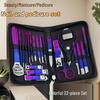 26-Piece Nail Clipper & Manicure Tool Set for Home Beauty