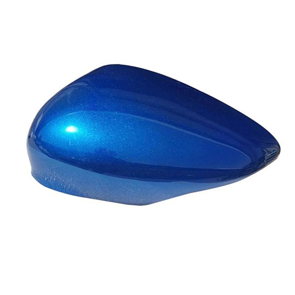 Left Passenger Side Door Wing Mirror Cover Blue For Ford Fiesta MK7 8A6117K747CA