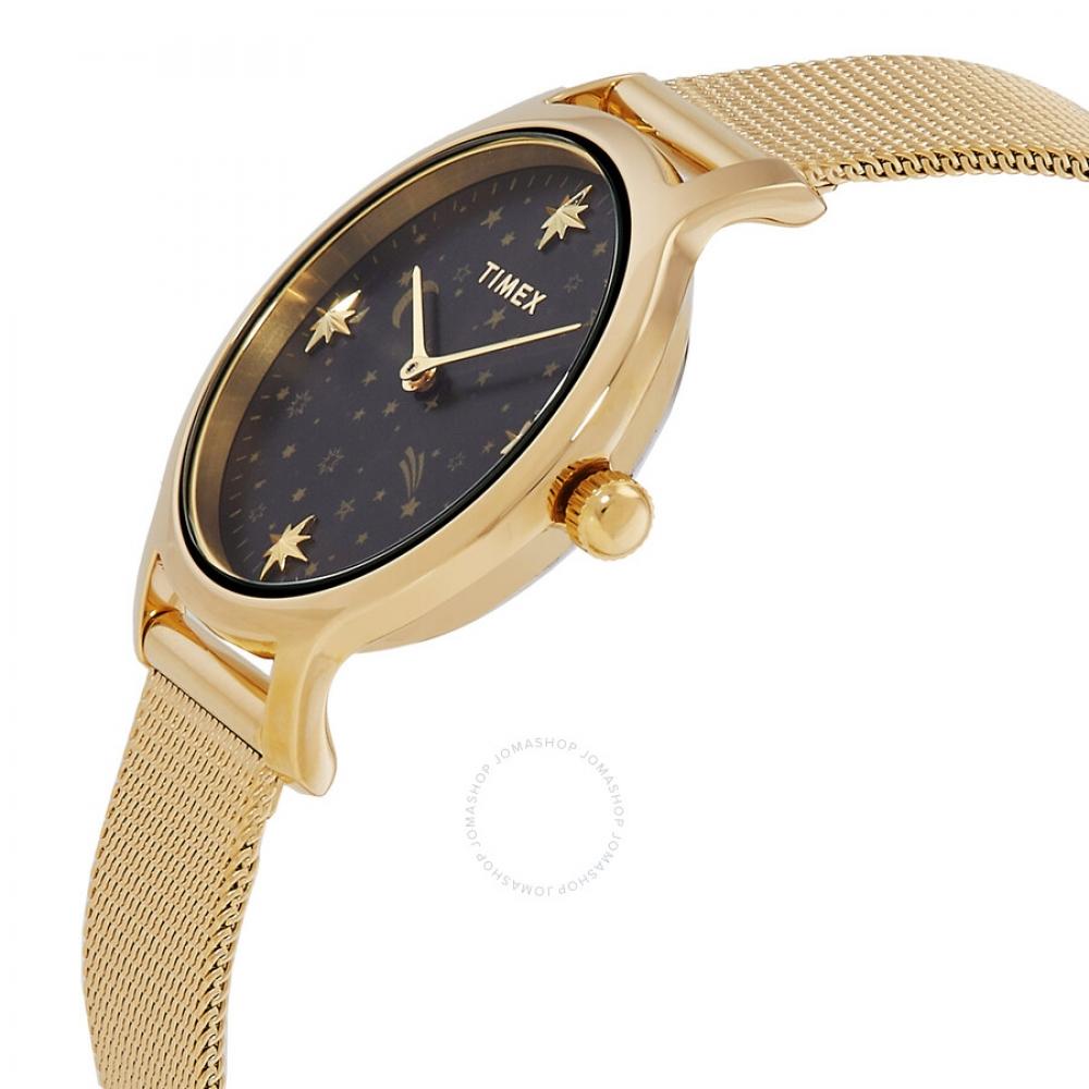 Timex Celestial Transcend Quartz Black Dial Ladies Watch Tw2w21500