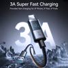 JOYROOM S-A16 Pro 1.2m Data Cable USB-A To Lightning Digital Display 3A Fast Charging Cord