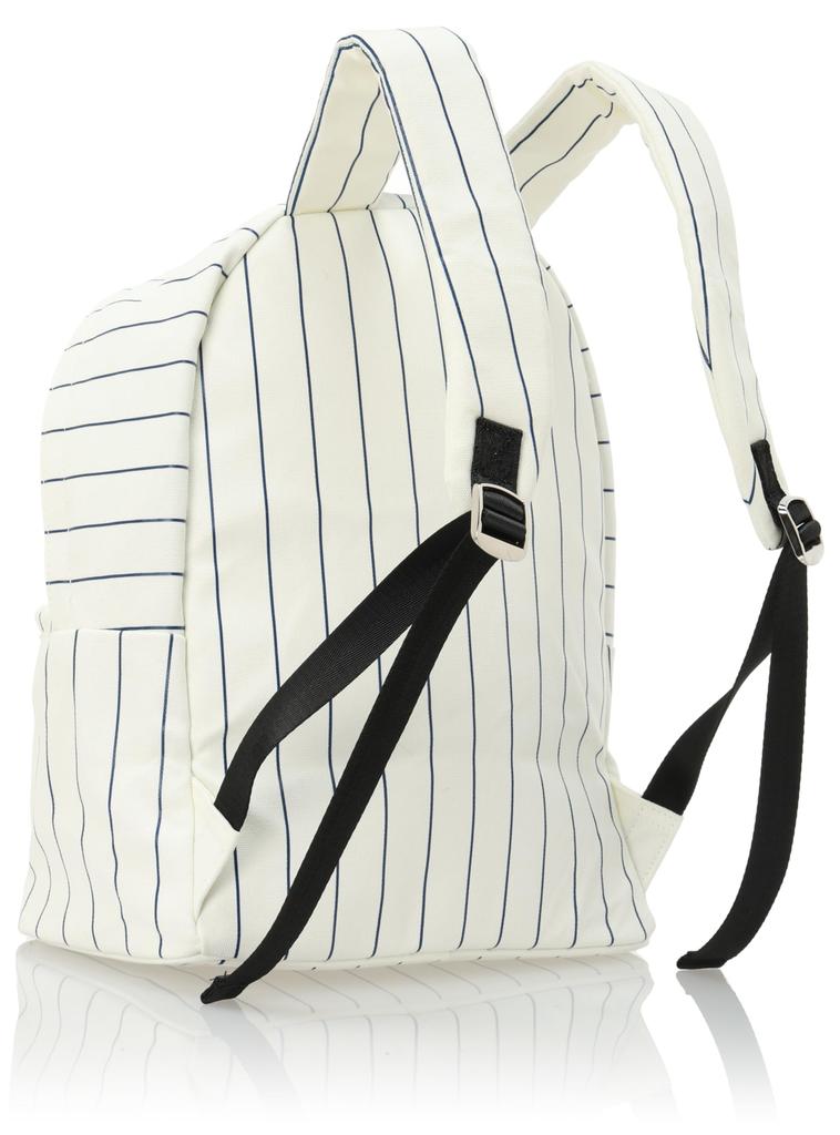 Striped backpack
