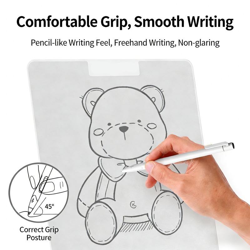 Magnetic Writing Board with 0.5 + 0.8 Mm Pen 10-inch Local Erasable Whiteboard for Children Doodle Practice Drawing Note Taking