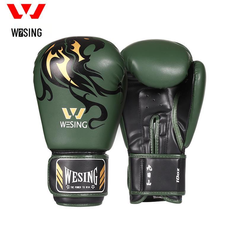Jiuri Mountain Muay Thai & Kickboxing Gloves for Adults - Training and Fitness Equipment