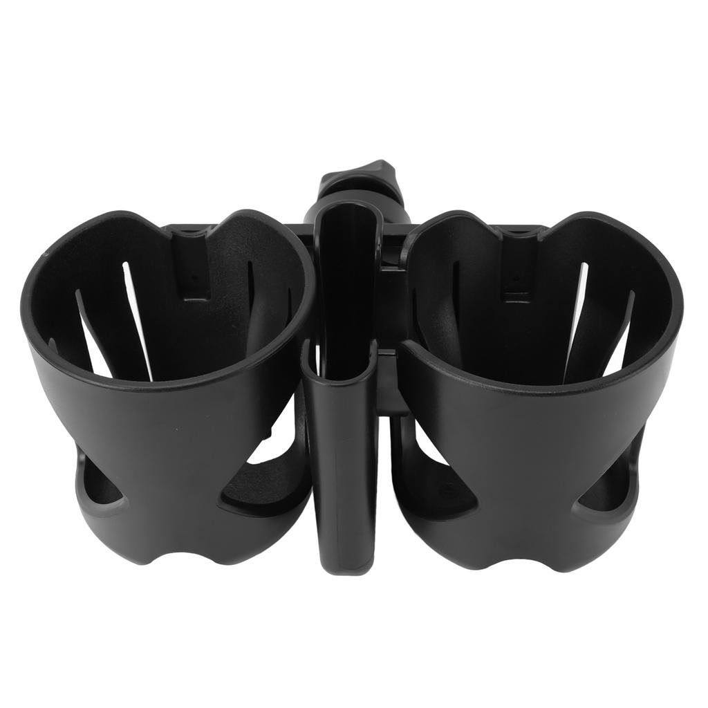 3 In 1 Stroller Cup Holder with Phone Holder 360 Degree Rotatable Universal Wheelchair Cup Holder Fo