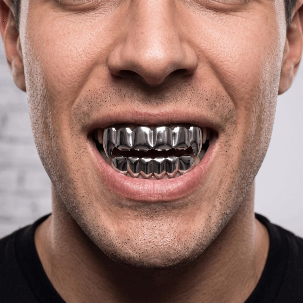 Top Bottom Set Teeth Grillz Comfortable Halloween Tooth New Dental Grills  Cosplay