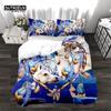 Colorful Unicorn Duvet Cover Animals Print Single King Queen Bedding Set Microfiber Quilt Cover With Zipper Closure Home Textile