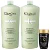 Kerastase Dual Function & Chronologiste Shampoo Bundle