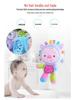 Happy Monkey Baby Plush Rattle - Soft Soothing Toy for Newborns