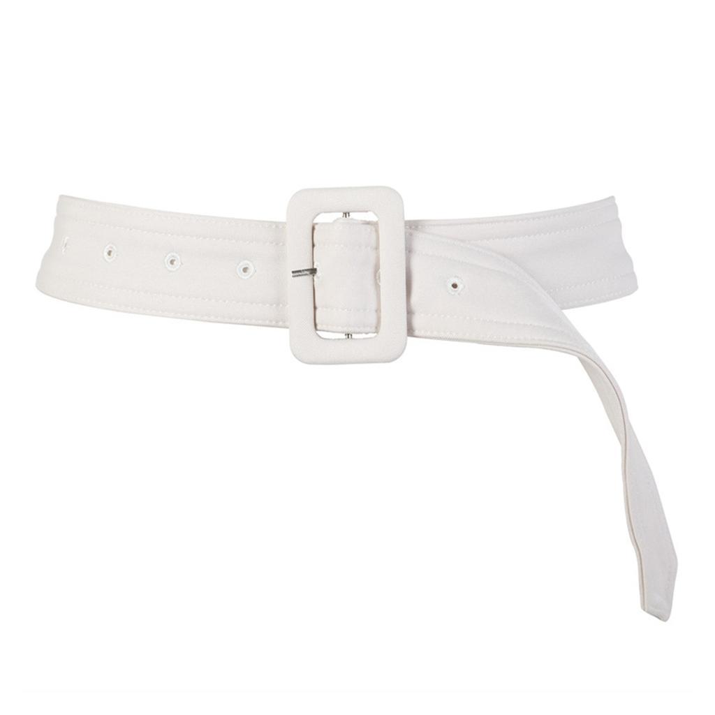 Women Wide Waist Belt Waistband Outerwear for Coat Windbreaker Multicolored Winter Coat Waist Belt with Buckle