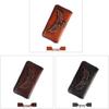 Unisex Genuine Leather Cowhide Wallet with Large Capacity Card Slots and Mobile Phone Pocket