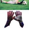 Guantes de Portero de Fútbol Látex Antideslizantes Guantes de Fútbol con Agarres Fuertes en las Palmas para Niños Niños Nº 10