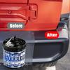 Black Plastic Restoration Cream 150ml - Renews Dashboards, Tires, and Trim Strips, Enhances Brightness and Prevents Dulling