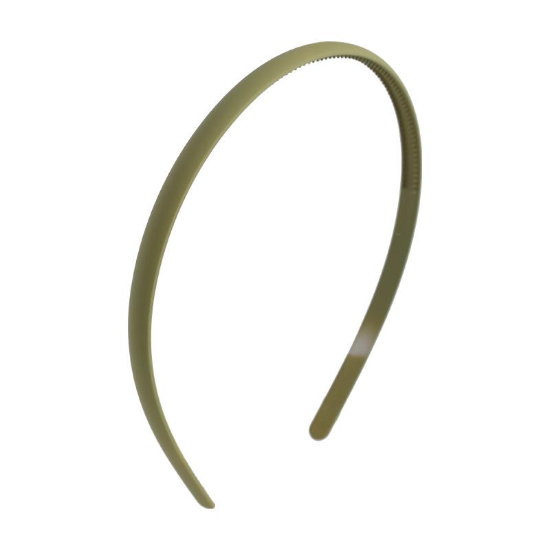 Fascia per capelli coreana antiscivolo opaca, sottile 0,8 cm, versatile per lavare il viso