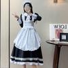 [YAISHN] Maid Clothes, Lolita Dress, Gothic Lolita, Cute, Traditional Dress, Long, Popular, Halloween Costume, Women's, Cosplay, Long Sleeve, Bow