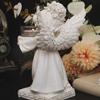 Resin Resin Angel Ornament Nordic Angel Display Holder Elegant Angel Candle Holder  Home Decor