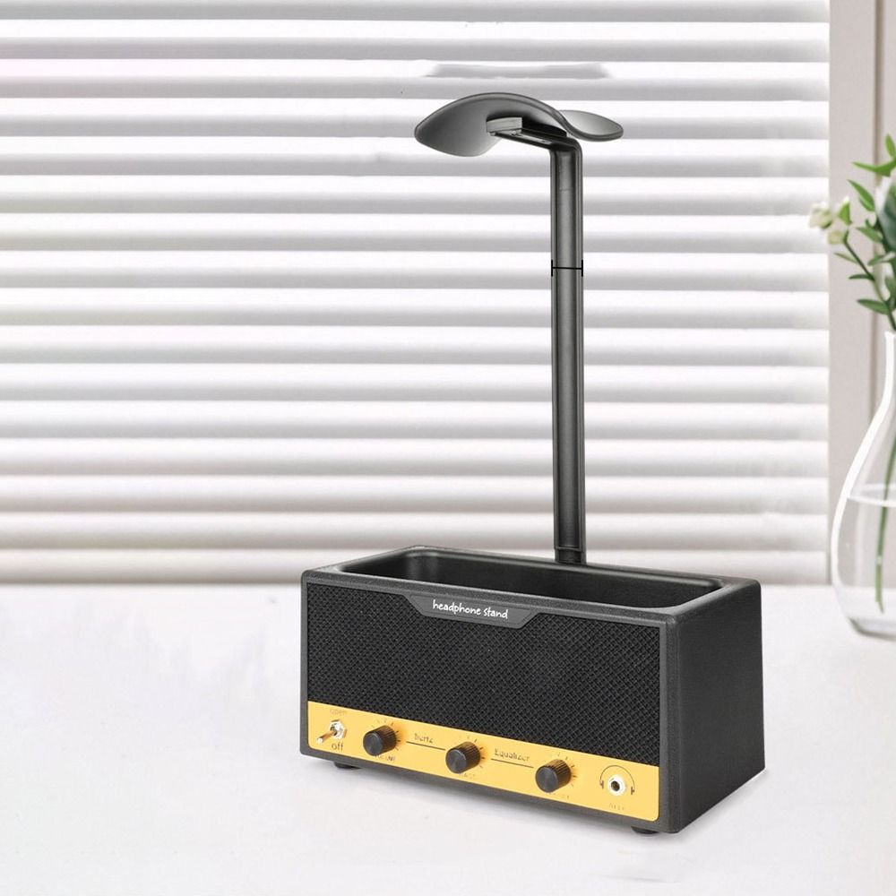 Wide Curved Design Gaming Headset Holder Space Saving Headphone Stand Earphone Stand  Home