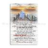 To My Wife Love Husband To My Husband In Heaven I Was Supposed To Spend The Rest Of My Life With You Metal Tin Sign Poster