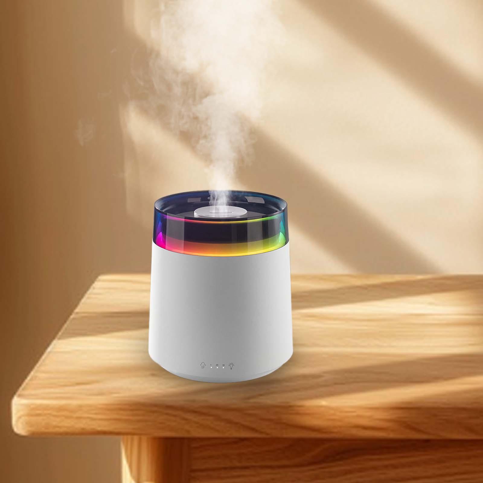 

Увлажнитель воздуха с подсветкой, бесшумный, 3 режима распыления, настольный увлажнитель воздуха, электрический