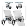 Aluminum Alloy Motorcycle Bike Phone Holder Anti-slip Bracket Universal Motorcycle Stand For All Smartphones Navigation Bracket