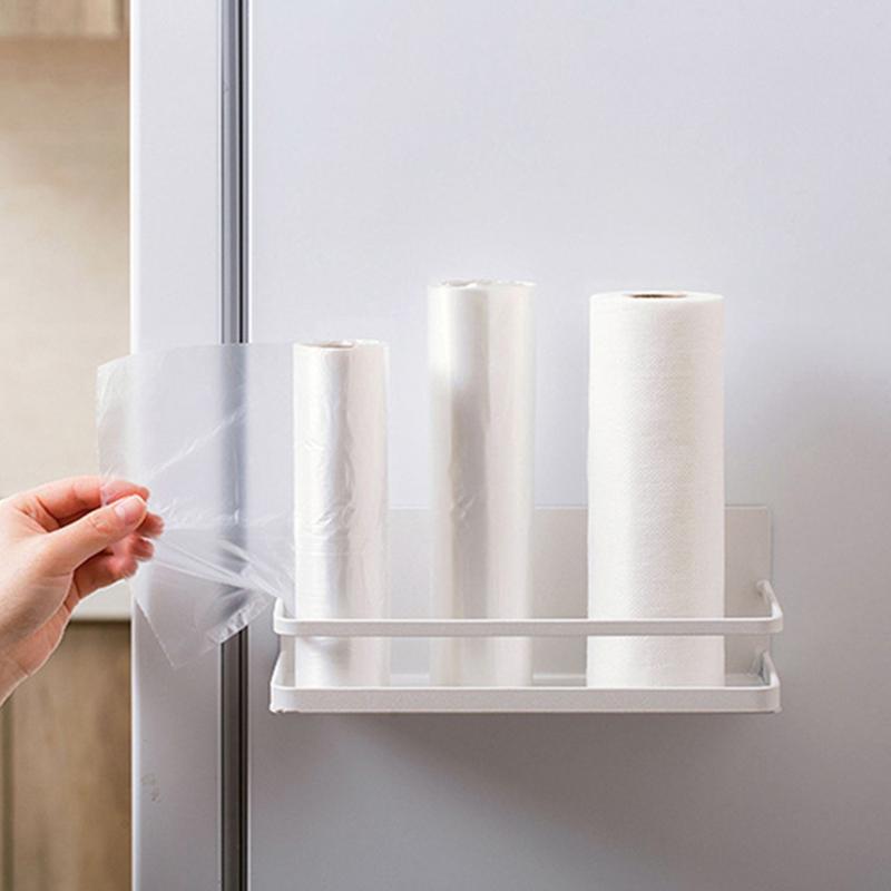 Carbon Steel Magnetic Storage Shelf Kitchen Refrigerator Storage Rack