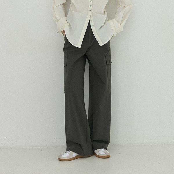 ATELIER NAIN Cargo Pocket Stright Pants(Pt-5567)