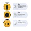 Fidget Cube Toys,6 Sides Anti Stress Magic Cube Dice For Kids Adults Autism Adhd Ocd Anxiety Relief Focus,Edc Hand Sensory Toys