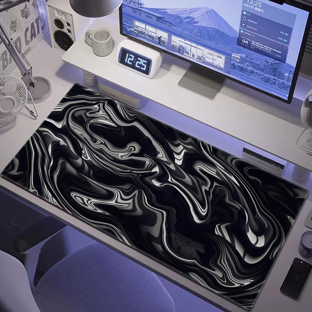 XXL Strata Liquid X Mouse Pad Computer Laptop Anime Keyboard Mouse Mat Large Mousepad Keyboards Gamers Decoracion Desk Mat