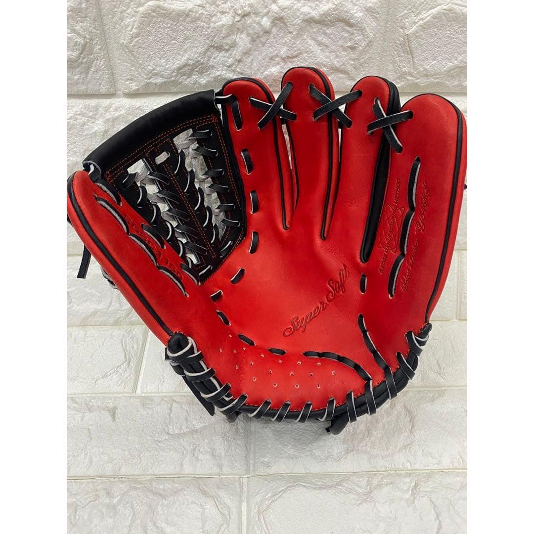 Used SSK Softball Glove Right Throw B Orange x Black