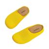 Fashion hollow breathable woven bag head thick-soled slippers 2025 summer new simple flat bottom with sandals