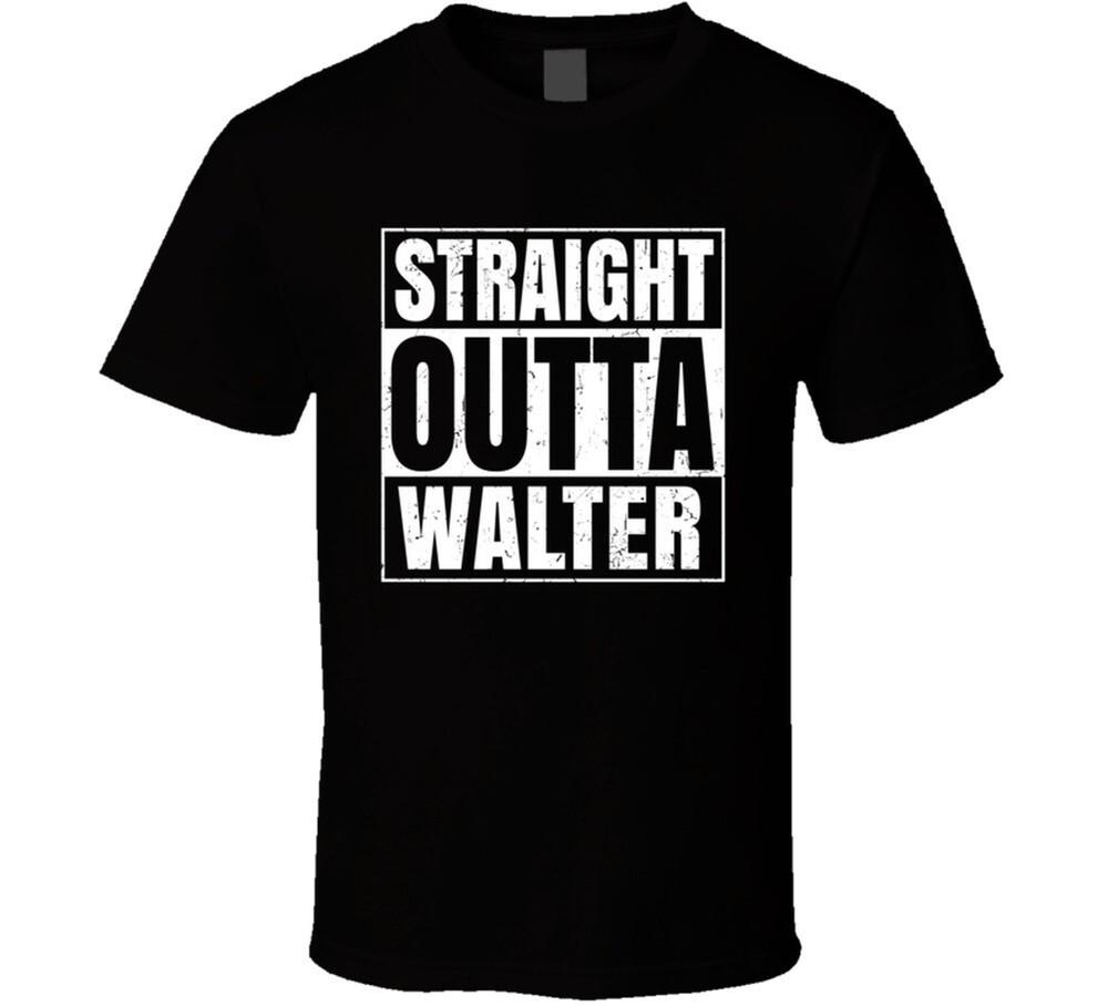 Straight Outta Walter Planets Stars Solar System T Shirt