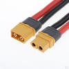 2 Pieces Male to Female XT60 Plug Connector Extension Wire Cable for RC Lipo Battery