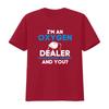 Funny Respiratory Therapist Oxygen Dealer Slogan Print Casual T Shirt Vintage Soft Fashion Unisex Versatile