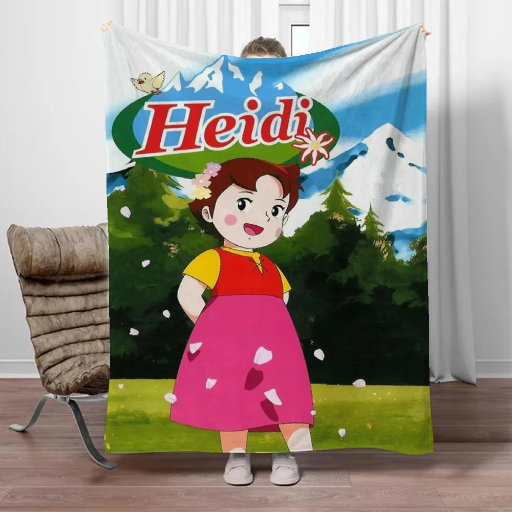 

Heidi Fleece Blanket 150x200 Thermal Blankets for Bed Throw Sofa Cover Blanket King Size Home and Decoration Microfiber Bedding 75x90cm